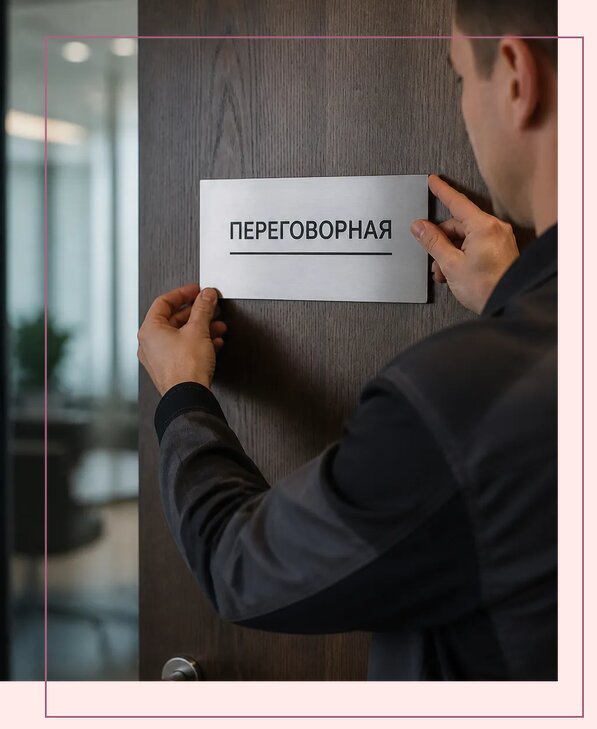 Табличка на дверь с режимом работы в Пугачёве от 3556 р. | Аванза-Пгч